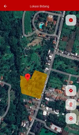 Dijual Tanah Kosong lokasi Strategis