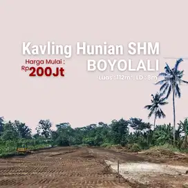 Kavling SHM Mojosongo -  3 Menit RS Indriati Boyolali, Rp. 200Jtan
