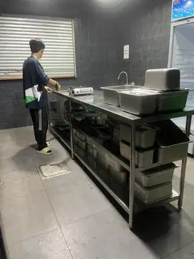 DIJUAL STAINLESS STEEL KITCHEN