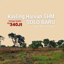 3 Menit The Park Mall Solo Baru - SHM, Murah 2Jtan/m2