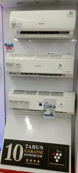 AC SHARP SPLIT 0.5PK FREE INSTALASI