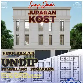 MURAH,30 KAMAR,3 LANTAI,RUMAH KOST MODERN,SHM,DESAIN CUSTOM,UNDIP SMG
