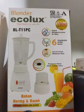 Blender Ecolux kering dan basah
