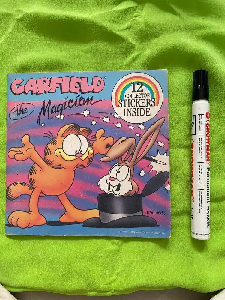 BUKU GARFIELD THE MAGICIAN – JIM KRAFT - USA - PRELOVED