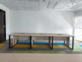Meja kerja untuk 6 orang