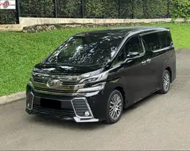 TOYOTA VELLFIRE Z 2015 2.5 AT SUNROOF CAPTAIN SEAT #F7ST