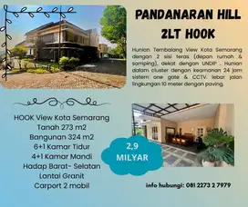 Djual Rumah 2LT Cluster Pandanaran Hill Tembalang HOOK View Semarang