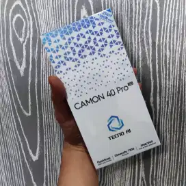 Tecni Camon 40 Pro 5G 8GB/256GB Baru Segel Box Garansi