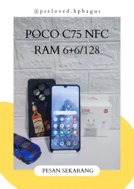 POCO C75 NFC 6+6/128 NO MINUS