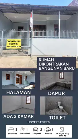 RUMAH DI KONTRAKAN MURAH