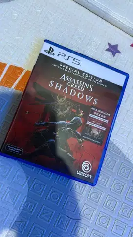 Assassin's creed shadow PS5 reg 3 DLC udah dipakai