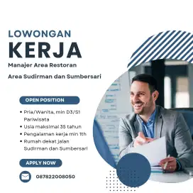 Cari Manajer Area Restoran