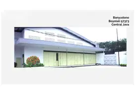Tanah dan bangunan eks Pabrik Garment area Boyolali