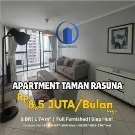 Apartment Taman Rasuna , T 15 , 2 BR ,Furnished,Siap Huni,jarang ada