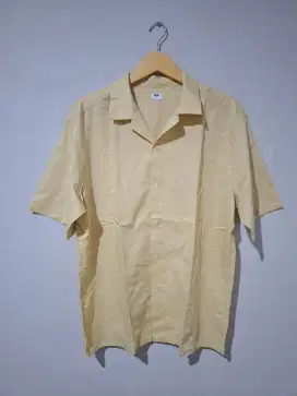 Uniqlo Open Collar Kemeja Pria