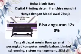 Digital printing secara franchise mandiri