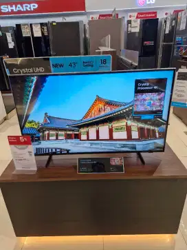 Samsung LED TV Smart 43 Promo Cicilan Bunga Ringan