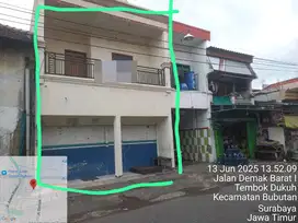 Dijual Ruko Murah Dua Lantai di Demak Barat - Surabaya