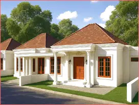 Jl. Magelang Sleman, Rumah Classic Type 50 SHM Pekarangan