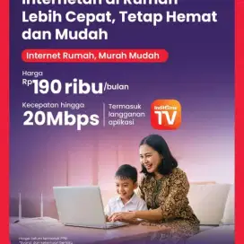 Wi-Fi Indihome bulan ini internet cepat stabil dan terjangkau