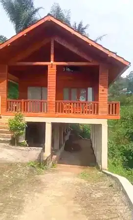 JUAL VILLA DI CIMAUNG VIEW SUNGAI DAN PEGUNUNGAN