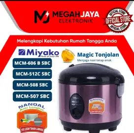 Miyako rice cooker magic com kapasitas 1,8 Liter