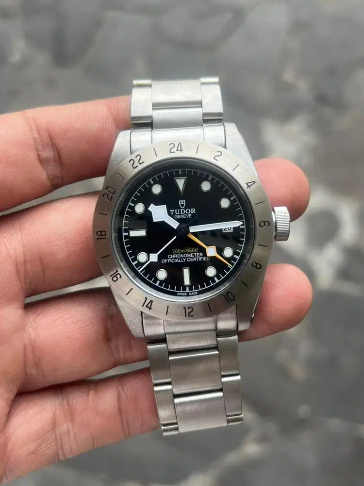 JAM TUDOR GMT VINTAGE OTOMATIS