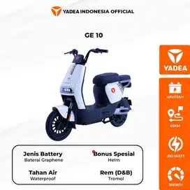 Yadea GE 10 jarak 40km
