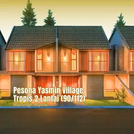 Rumah 2 Lantai Tropis Modern dengan Private Pool