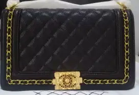 Tas Chanel Boy Caviar, baru, murah, Authentic mewah.