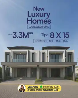 Cluster Baru Gading Serpong Samping Pasadena