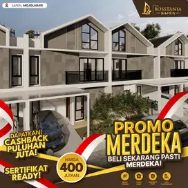 Bosstania Sapen! Rumah Modern, Harga Hemat Dekat UNS