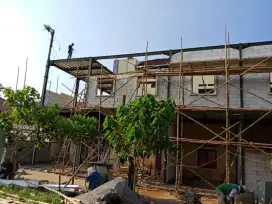 konstruksi baja wf dan baja ringan lembang