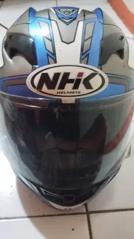 HELM NHK fullface dobel visor lok alsut