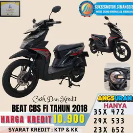 BEAT CBS FI TERMURAH CASH/KREDIT PROMO UNIT LAINYA KLIK PROFIL