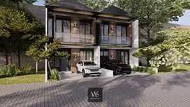 Rumah mewah 2lantai pinggir jalan raya, selangkah ke tol Jatiwarna