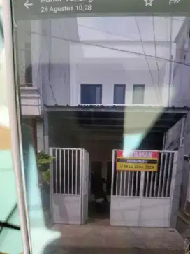 Disewakan rumah baru mungil,tahunan