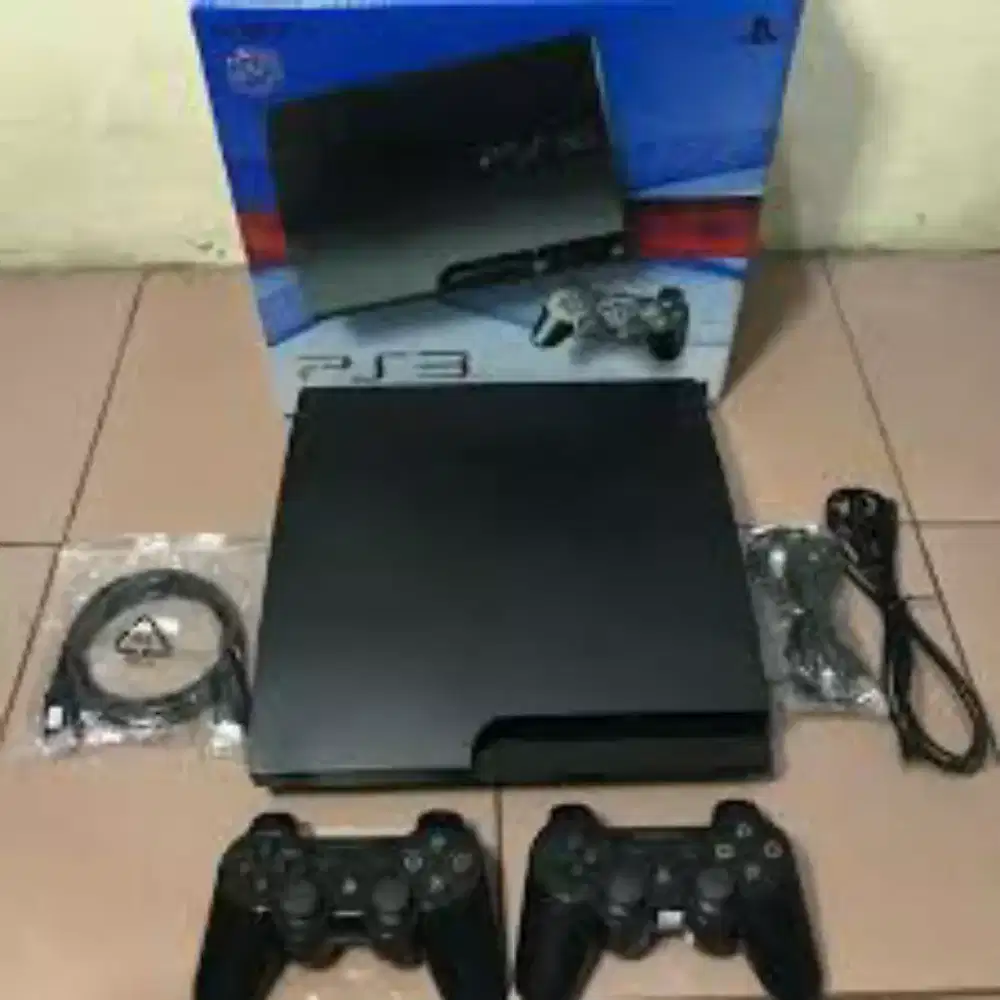 Playstation 3 fullset 500gb siap pakai