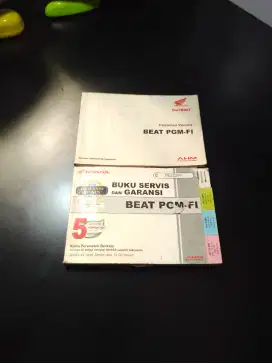 Buku Pedoman dan Service Set Honda Beat