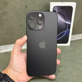 iPhone 16 Pro Max 256GB Black Titanium Fullset iBox Garansi ON