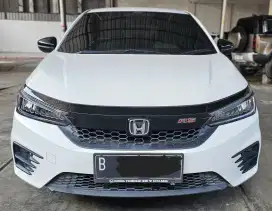 Baru 47rban Km Honda City HB RS AT Matic 2021 Putih Mulus Siap Pakai