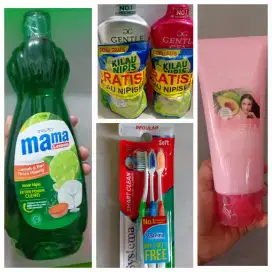 Aneka sabun keperluan rumah tangga
