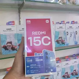 Redmi 15c ram 8/256gb new segel garansi 15 bulan