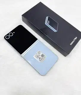 Samsung Z Flip 6 12/256gb blue, resmi SEIN (like new)