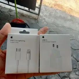 Charger iphone 20watt type c garansi 7 hari