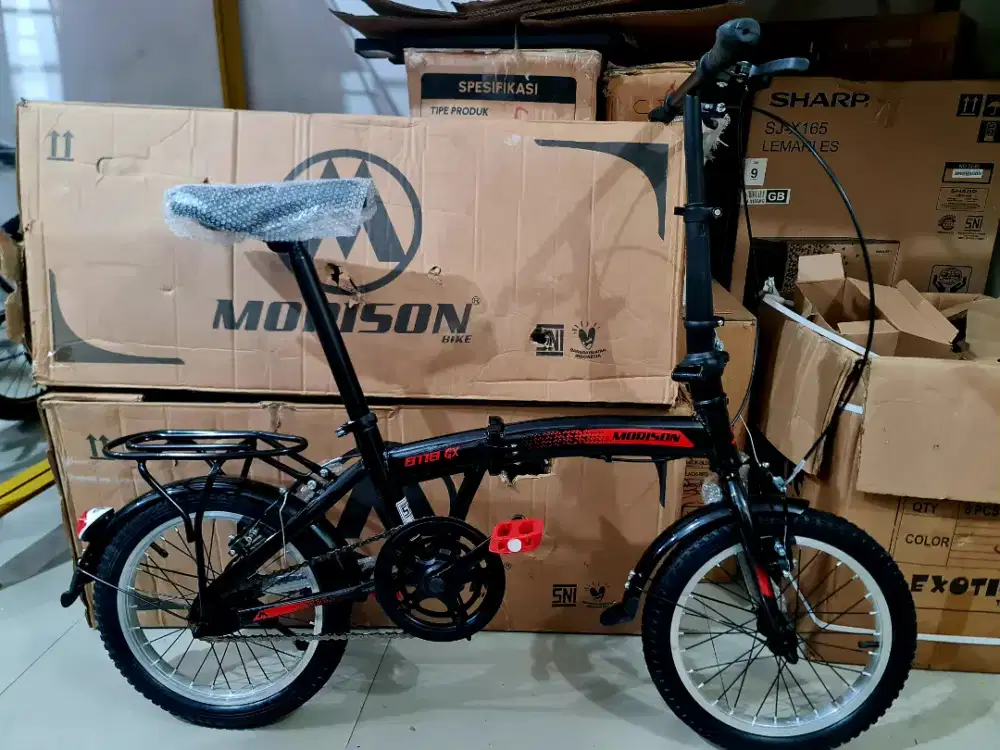 Sepeda Lipat 16 Inch MORISON BY PACIFIC 8118 GX