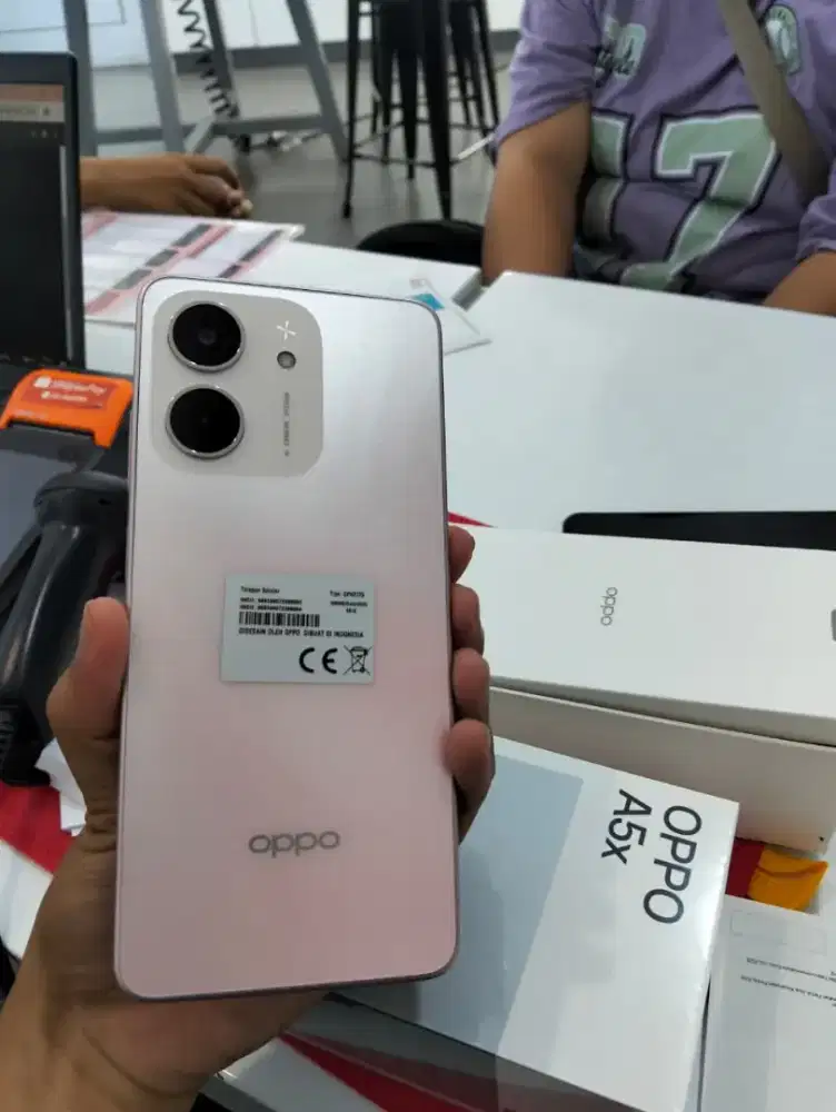 Oppo A5x ram 6+6/128 bisa kredit melalui kredivo