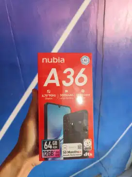 Nubia A36 4+4/64 gb