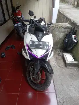 yamaha aerox abs 2017 kumplit asal skr 13,2 siapa cepat
