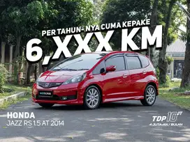 FREE BBM FULL TANK JAZZ RS 1.5 AT MATIC 2014